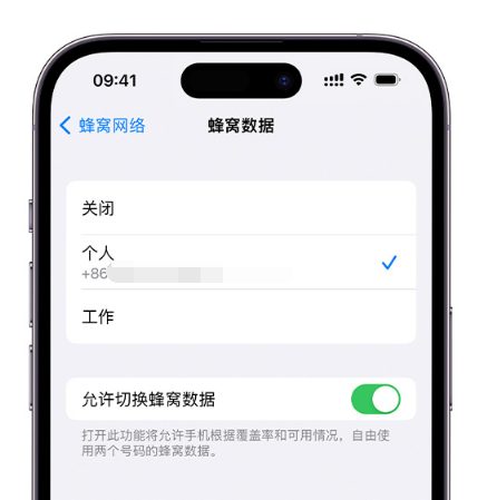 桐梓苹果维修服务分享如何在iPhone上使用双卡 